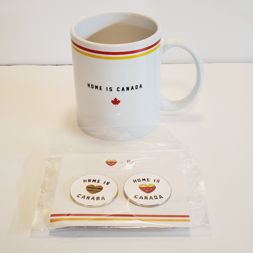 McDonald's: McHappy Day - Made In Canada Mug And Lapel Pin Set (2022)